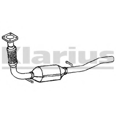 Сажевый / частичный фильтр, система выхлопа ОГ KLARIUS купить