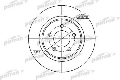 Тормозной диск PATRON купить