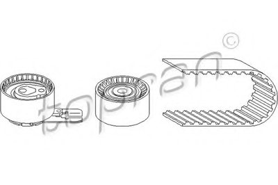 Комплект ремня ГРМ TOPRAN купить