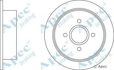 Тормозной диск APEC braking купить