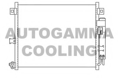 Конденсатор, кондиционер AUTOGAMMA купить