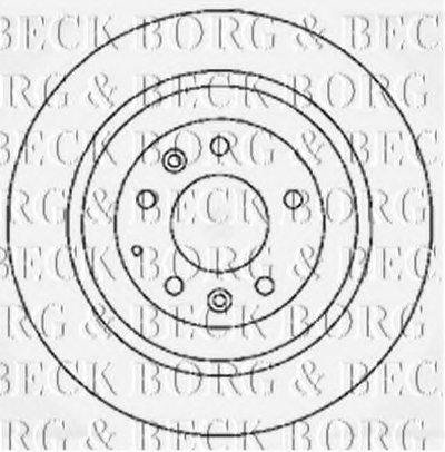 Тормозной диск BORG & BECK купить