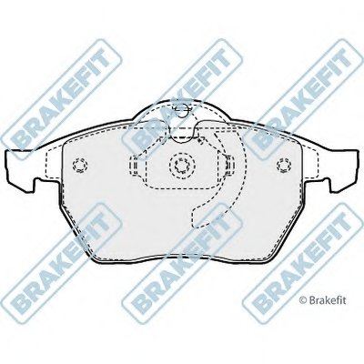 Комплект тормозных колодок, дисковый тормоз Brake Fit APEC braking купить