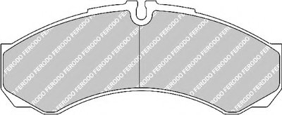 Комплект тормозных колодок, дисковый тормоз PREMIER FERODO купить