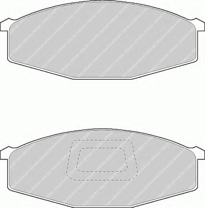 Комплект тормозных колодок, дисковый тормоз PREMIER FERODO купить