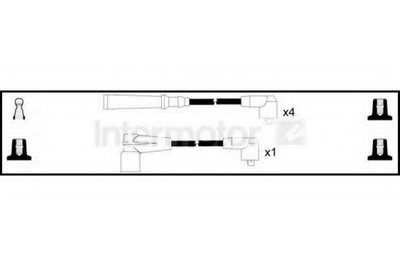 Комплект проводов зажигания Intermotor STANDARD купить