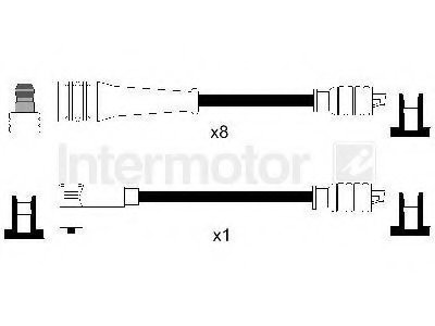 Комплект проводов зажигания Intermotor STANDARD купить