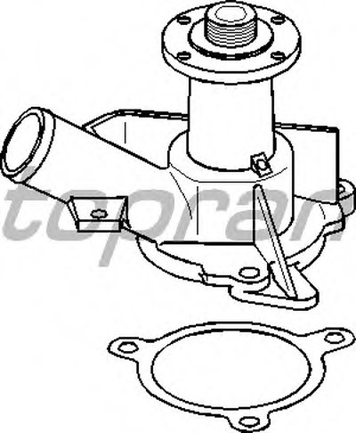Водяной насос TOPRAN купить