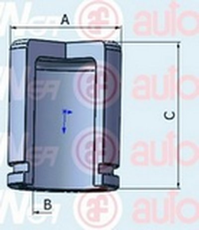 Поршень, корпус скобы тормоза AUTOFREN SEINSA купить