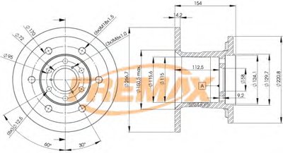 Тормозной диск Premium Carbon + FREMAX купить