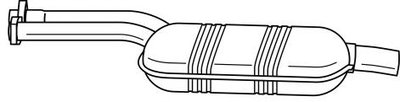 Средний глушитель выхлопных газов SIGAM купить