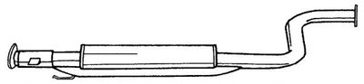 Средний глушитель выхлопных газов SIGAM купить
