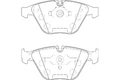 Комплект тормозных колодок, дисковый тормоз WAGNER купить