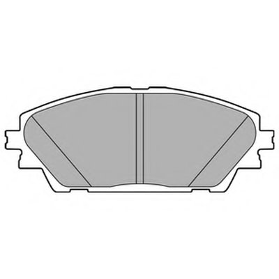 Комплект тормозных колодок, дисковый тормоз DELPHI купить