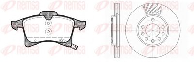 Комплект тормозов, дисковый тормозной механизм Twin Kit REMSA Купить
