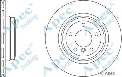 Тормозной диск APEC braking купить