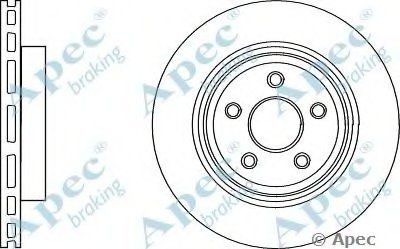 Тормозной диск APEC braking купить