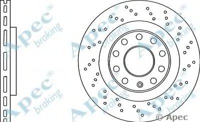 Тормозной диск APEC braking купить