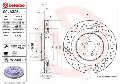 Тормозной диск COATED DISC LINE BREMBO купить