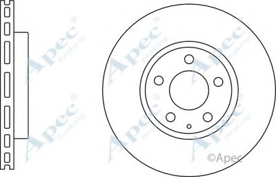 Тормозной диск APEC braking купить