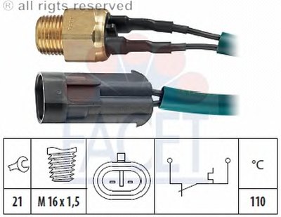 термовыключатель, сигнальная лампа охлаждающей жидкости FACET купить