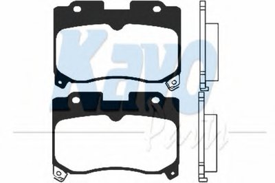 Комплект тормозных колодок, дисковый тормоз MK KASHIYAMA KAVO PARTS купить