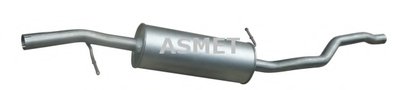 Средний глушитель выхлопных газов ASMET купить