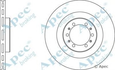 Тормозной диск APEC braking купить