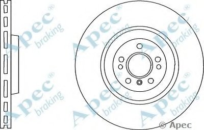 Тормозной диск APEC braking купить