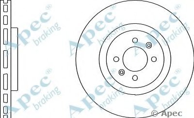 Тормозной диск APEC braking купить