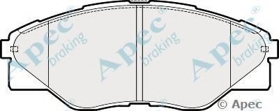 Комплект тормозных колодок, дисковый тормоз APEC braking купить