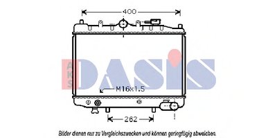 Радиатор, охлаждение двигателя AKS DASIS купить
