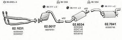 Система выпуска ОГ ASSO купить