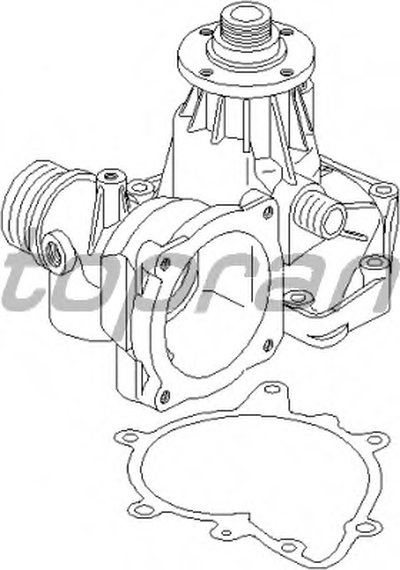Водяной насос TOPRAN купить