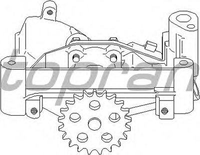 Масляный насос TOPRAN купить