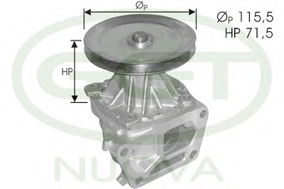 Водяной насос GGT купить