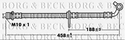 Тормозной шланг BORG & BECK купить