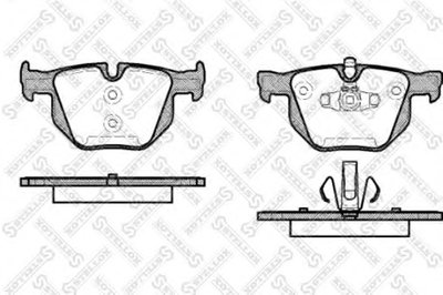 Комплект тормозных колодок, дисковый тормоз STELLOX купить