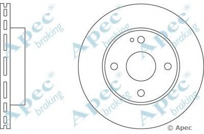 Тормозной диск APEC braking купить