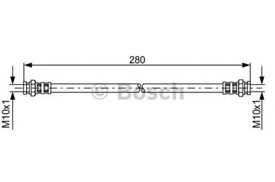 Тормозной шланг BOSCH Купить