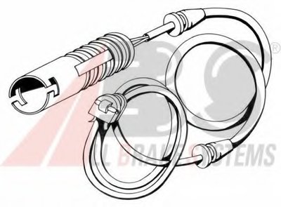 Сигнализатор, износ тормозных колодок A.B.S. купить