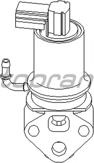 Клапан возврата ОГ TOPRAN купить