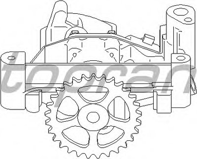 Масляный насос TOPRAN купить