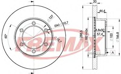 Тормозной диск Premium Carbon + FREMAX купить