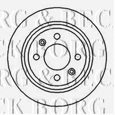 Тормозной диск BORG & BECK купить