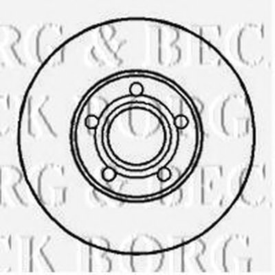 Тормозной диск BORG & BECK купить
