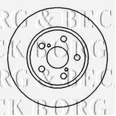 Тормозной диск BORG & BECK купить