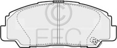 Комплект тормозных колодок, дисковый тормоз EEC купить