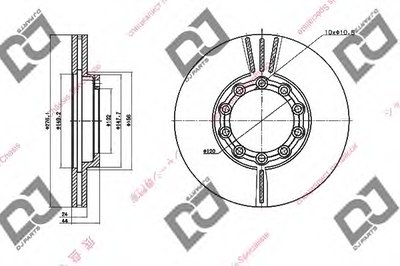 Тормозной диск DJ PARTS купить