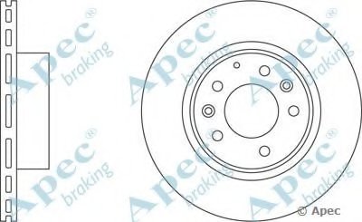 Тормозной диск APEC braking купить